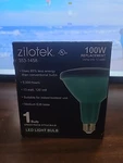 Zilotek Par38 353-1458 Led Bulb Green 100 Watt Equivalence 13w E26 Base. Fixed Price $11.99.