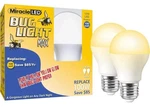 Yellow Bug Light Max Replaces 60 W A19 Outdoor Bulb For Porch And Patio 2 Pack. Fixed Price $18.00.