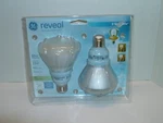 New Ge Reveal 65 W Replacemnt Bulbs Uses Only 15 Watt 9.1 Year Life. Fixed Price $10.00.