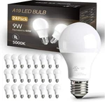 Dalattin 24 Pack Led Bulbs Daylight White Counts, 5000k. Fixed Price $36.23.