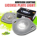 Nuvision White Led License Plate Light Lamp Assembly For Ford Mustang 94-04 Pair. Fixed Price $10.00.