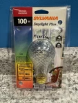 Vintage Sylvania Crystal 100 Watt Light Bulb Daylight Plus New 120v 1800 Lumens. Fixed Price $39.99.