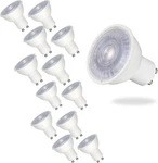 Satco S9384 - 6.5 Watt Led Mr16 Bulb 4000k Gu10 Base 120 Volt (12 Pack). Fixed Price $59.40.