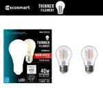 40-watt Equivalent A15 Dimmable Fine Bendy Filament Led Vintage Edison Light Bul. Fixed Price $12.97.