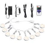 Aiboo Linkable Under Cabinet Led Lighting 12v Dimmable Puck Lights With Wirel.... Fixed Price $99.98.