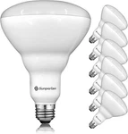 Sunperian 6 Pack Br40 Led Light Bulbs, 13w=85w, 4000k Cool White, 1400 Lumens. Fixed Price $39.99.