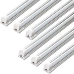 Barrina Led Shop Lights, 40w 5500lm 5000k, 4ft Integrated Fixture, V Shape,t8 Li. Fixed Price $97.06.