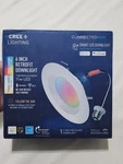 Cree Lighting Connected Max Smart Led 6in Retrofit Downlight New Package Distres. Fixed Price $32.49.