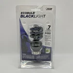 Feit Electric Ecobulb Black Light Bulb 60w/13w 7 Year Life - New In Pack. Fixed Price $8.00.