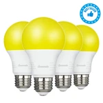 Dewenwils Led Bug Light Bulbs Outdoor 4 Pack A19 Yellow Bulb 600lm E26. Fixed Price $12.99.