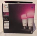 Philips Hue White & Color Ambiance Smart E26 Light Bulbs - Pack Of 2 New. Fixed Price $52.99.