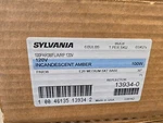 Lot Of 6 Bulbs Sylvania 100 Par38/fl/a/rp Flood Light Amber. Fixed Price $44.99.
