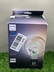 Philips Hue Smart 60w G40 Filament Led Bulb Open Box. Fixed Price $39.74.