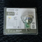 Ikea Ledare Gu10 Led Bulb 83 W 600 Lumen 2700k Dimmable 103.632.36. Fixed Price $7.70.