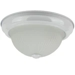 Diodesy 11" Decorative Dome Ceiling Fixture, Smooth White Finish, Frosted Glass. Fixed Price $35.70.