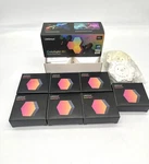Lifesmart Cololight Pro Ls166a3 Hexagon Led Lights Lot Of 10 *see Photos*. Fixed Price $85.00.