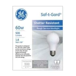 2- Ge 72549 60w Rough Service 60 Watt Rs Shatter Resistant Light Bulbs. Fixed Price $17.45.