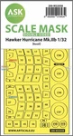 Askm32058 1:32 Ask/art Scale Double-sided Mask - Hurricane Mk.iib (rev Kit). Fixed Price $24.24.