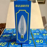 Bulbrite 40w European Base Torpedo Tip Clear Bulb Box Of 19. Fixed Price $18.50.