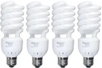 Alzo 27w Cfl Photo Light Bulb 5500k, 1300 Lumens, 120v, Pack Of 4. Fixed Price $15.75.