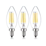 Shuwdkar 12 Volt Led Candelabra 3 Count (pack Of 1), 4w 12v 3000k-3 Pack. Fixed Price $18.56.