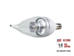 Led5e12f1127k Candelabra Led Bulb, Flame Tip, 5w (40w Equiv.) - Dimmable. Fixed Price $19.14.