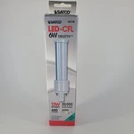 Satco S8728 (6 Bulbs) 6w/h/led/cfl/840/2 Pin 120-277v 4000k Led-cfl Replacement. Fixed Price $33.75.