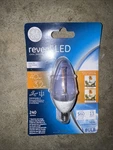 Ge Reveal 40-watt Blunt Tip Led Bc Light Bulb W/candelabra Base. Fixed Price $16.50.
