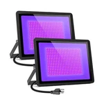 Black Lights 500w Led Flood Light With Plug(6ft Cable) For Body Paint, .... Fixed Price $177.51.