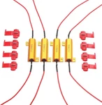 Aaron 4pcs 50w 6ohm Load Resistors - Fix Led Bulb Fast Hyper Flash Turn.... Fixed Price $10.34.