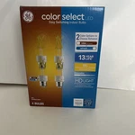 Ge Color Select Easy, Switching Indoor 4 Bulbs Hd Light 1600 Lumens. Fixed Price $19.99.