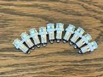 10 New Cool White Screw Base Led Lamp Light Bulbs 6v 6.3v 8v Replace #40 #46 E10. Fixed Price $16.00.
