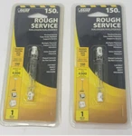 2 Feit Electric 150-watt / 130-volt Rough Service Double-end Bulb Bpq150t3/cl/rs. Fixed Price $18.99.