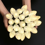Delight 25 Pack C9 Led Christmas Light Bulbs Replacement Warm White Ul Listed. Fixed Price $52.90.