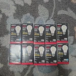 Lot Of 10 Satco Lighting S12414 8 Watt Medium Base A19 Led Bulb - 2700k Clear. Fixed Price $13.78.