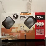 Sylvania Double Life Light Bulb 4 Pack 75 Watt Soft White 75w A19 1055 Lumens. Fixed Price $23.99.