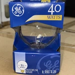 Ge Crystal Clear 40 Watt Globe Light Bulb G25 Round Vanity 3 1/8 Medium Base. Fixed Price $4.99.