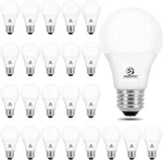 Energetic 24-pack A19 Led Light Bulb, 60 Watt Equivalent, Daylight 5000k, E26 M. Fixed Price $24.47.