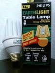 Philips Earthlight Table Lamp Bulb, El/t 15w, Free Shipping. Fixed Price $14.99.
