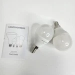 Lightinginside E12 Smart Light Bulbs 50w Equivalent Wifi Lot Of 2 New. Fixed Price $17.99.