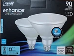 Feit Electric Par38dm/950ca Led,11.1 W,par38,medium Screw (e26) 2pk. Fixed Price $15.00.
