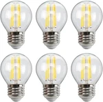 6-pack G45 E26 Led Small Globe Bulbs 40watt 4w=40w Warm White 2700k. Fixed Price $23.22.