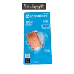 New(3-pk) Ecosmart Led Vintage Edison Light Bulb Globe Clear Glass Filament 100w. Fixed Price $14.00.