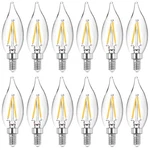 Dge 12x1.5 Watt Led Warm White Ceiling Fan Light Bulbs C32 Chandelier 12p. Fixed Price $24.84.