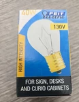 New Feit Electric 40w 130v Bulb High Intensity Clear Intermediate Base 40s11n130. Fixed Price $1.45.