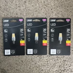Feit Electric 20-watt Equivalent T4 G4 Bi-pin Base Landscape 12-volt Led (3pk). Fixed Price $21.99.