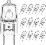 12 Pcs G8 Base Jcd Type Light Bulb 120v 20w 20watt Range Hood & More Replacement. Fixed Price $18.89.