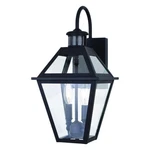 Vaxcel T0597 Nottingham 2-light Outdoor Motion Sensor 17.5" Tall Textured Black. Fixed Price $289.99.