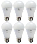 (6 Bulbs) Ge Lighting 67591 Dimmable Led A19 Light Bulb With Medium Base,. Fixed Price $21.77.