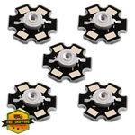 Ledguhon 5pcs 850nm Ir 3w Led Chip Infrared Illuminator 20mm Star Pcb. Fixed Price $20.00.